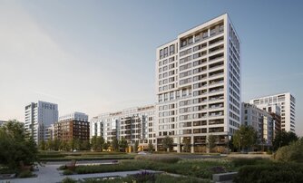 Квартира в ЖК Северный ветер, 2 комнатная, 86.24 м², 7 этаж