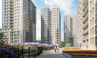 Квартира в ЖК Cube, 2 комнатная, 73.45 м², 3 этаж