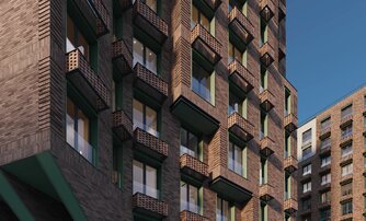 Квартира в ЖК Парусная 1, 2 комнатная, 60.4 м², 2 этаж