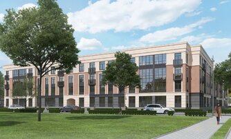 Квартира в ЖК Любоград, студия, 28.94 м², 4 этаж