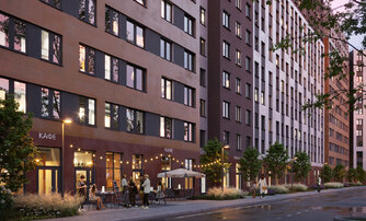 Квартира в ЖК UP-квартал Воронцовский, студия, 27.02 м², 1 этаж