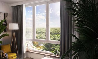 Квартира в ЖК «Аквилон РекаПарк», студия, 24.94 м², 7 этаж