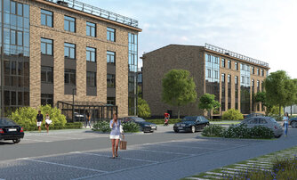 Квартира в ЖК Образцовый квартал, 2 комнатная, 68.03 м², 1 этаж