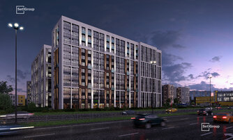 Квартира в ЖК Прайм Приморский, 2 комнатная, 74.4 м², 11 этаж