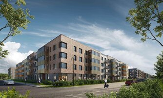 Квартира в ЖК Лисино, 3 комнатная, 103.91 м², 1 этаж