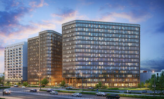 Апартаменты в ЖК Апарт-отель GloraX Заневский, студия, 29.94 м², 9 этаж