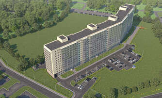 Квартира в ЖК Удача, студия, 27.2 м², 6 этаж