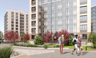 Квартира в ЖК Эко Гармония, 1 комнатная, 43.67 м², 1 этаж