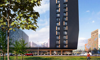 Квартира в ЖК Графика, студия, 34.05 м², 7 этаж