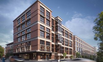 Квартира в ЖК «AVANT», 1 комнатная, 44.81 м², 1 этаж