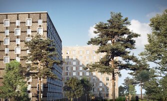 Квартира в ЖК Neva Haus, 2 комнатная, 75.4 м², 3 этаж