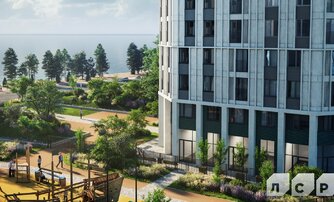 Квартира в ЖК Морская набережная.SeaView 2, 4 комнатная, 123.53 м², 16 этаж