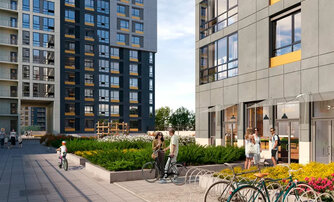 Квартира в ЖК Cube, 2 комнатная, 73.45 м², 3 этаж