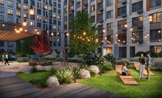 Квартира в ЖК «Парголово», 1 комнатная, 37.87 м², 14 этаж