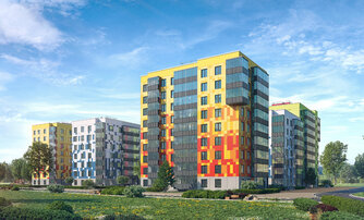 Квартира в ЖК «IQ», 1 комнатная, 39.3 м², 5 этаж