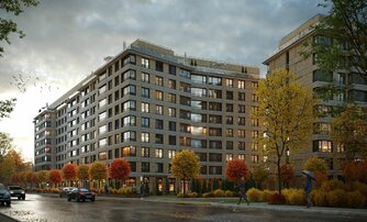 Квартира в ЖК N8, 3 комнатная, 85.65 м², 2 этаж