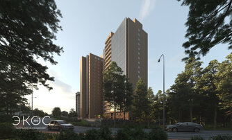 Квартира в ЖК Экос, 2 комнатная, 58.57 м², 1 этаж