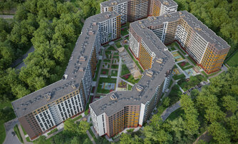 Квартира в ЖК UP-квартал Воронцовский, студия, 27.02 м², 1 этаж