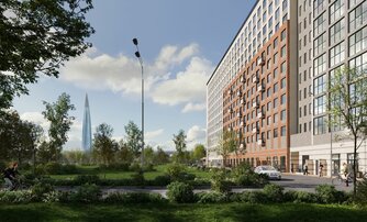 Квартира в ЖК Полис Приморский 2, студия, 19.4 м², 1 этаж