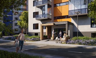 Квартира в ЖК Финский Квартал, 1 комнатная, 42.57 м², 5 этаж