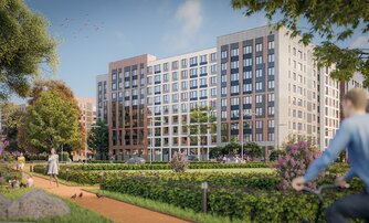 Квартира в ЖК Квартал Заречье, 2 комнатная, 64.75 м², 3 этаж