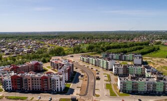 Квартира в ЖК «Счастье 2.0», 3 комнатная, 74.26 м², 1 этаж