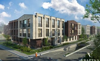 Квартира в ЖК «VI квартал», 3 комнатная, 126.6 м², 3 этаж