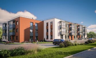 Квартира в ЖК Соло. Петергоф, 1 комнатная, 39.54 м², 1 этаж