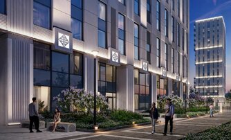 Квартира в ЖК «Бульвар Грина», студия, 26.95 м², 3 этаж