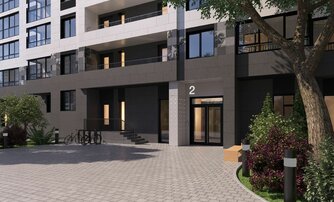 Квартира в ЖК Фотограф, студия, 27.69 м², 1 этаж