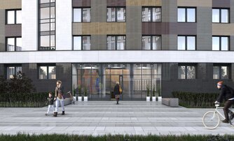 Квартира в ЖК Авиатор, 2 комнатная, 54.02 м², 2 этаж