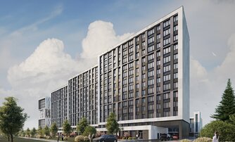 Апартаменты в ЖК Нигилист, студия, 17.76 м², 9 этаж