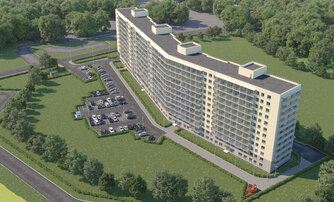 Квартира в ЖК Удача, студия, 27.2 м², 6 этаж