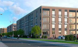 Квартира в ЖК Любоград, 3 комнатная, 87.15 м², 2 этаж