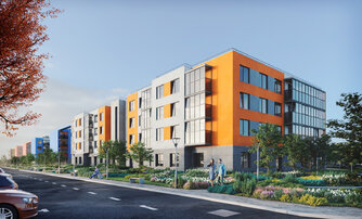 Квартира в ЖК Верево Сити, 1 комнатная, 39.32 м², 4 этаж