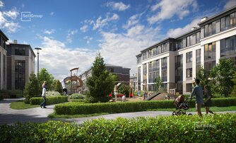 Квартира в ЖК «Дворцовый фасад», студия, 21.64 м², 3 этаж