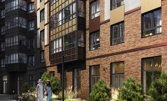 Квартира в ЖК «Аквилон RekaPark», 3 комнатная, 68.96 м², 4 этаж