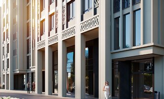 Квартира в ЖК 'Фамилия', 3 комнатная, 129.2 м², 3 этаж