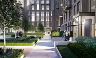 Квартира в ЖК «Империал Клаб», 3 комнатная, 100.17 м², 2 этаж