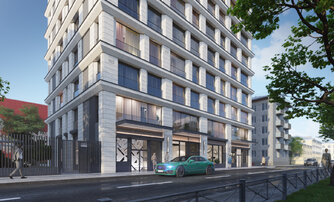 Квартира в ЖК Коллекционный дом 1919, 2 комнатная, 58.89 м², 2 этаж