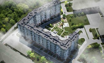 Квартира в ЖК Клюква.Парк, 3 комнатная, 79.5 м², 2 этаж