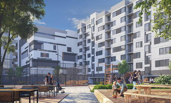 Квартира в ЖК Sertolovo Park, 1 комнатная, 42.74 м², 7 этаж