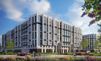 Квартира в ЖК Кинопарк, 1 комнатная, 34.51 м², 6 этаж