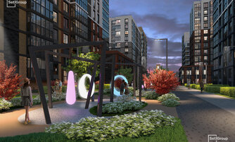 Квартира в ЖК Титул в Московском, 2 комнатная, 58.23 м², 10 этаж