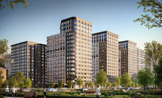 Квартира в ЖК Аурум, 3 комнатная, 74.92 м², 3 этаж