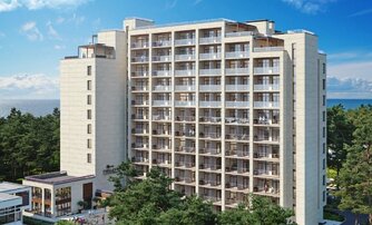 Апартаменты в ЖК Морская Ривьера, 1 комнатные, 47.9 м², 6 этаж