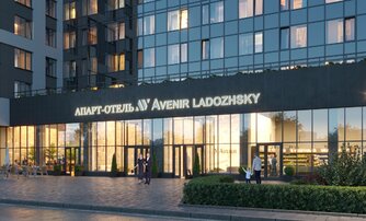 Апартаменты в ЖК Ladozhsky Avenir, студия, 39.35 м², 7 этаж