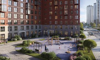 Квартира в ЖК Живи в Рыбацком, 3 комнатная, 74.21 м², 15 этаж