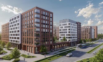 Квартира в ЖК «Новый Питер», 2 комнатная, 63.38 м², 4 этаж