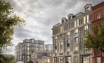 Квартира в ЖК AMO, студия, 81.6 м², 1 этаж